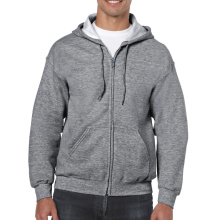 Gildan Sweater Hooded Full Zip HeavyBlend for him - Topgiving