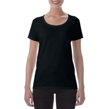 Gildan T-shirt Deep Scoop SoftStyle SS for her - Topgiving