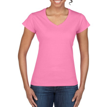 Gildan T-shirt V-Neck SoftStyle SS for her - Topgiving