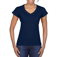 Gildan T-shirt V-Neck SoftStyle SS for her - Topgiving