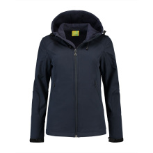 L&S Jacket Hooded Softshell for her - Topgiving