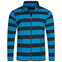 Stedman Polar Fleece Cardigan Striped for him - Topgiving