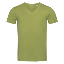 Stedman T-shirt V-neck Organic James SS for him - Topgiving