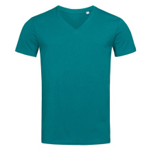 Stedman T-shirt V-neck Organic James SS for him - Topgiving