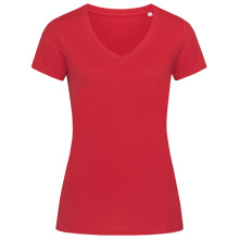 Stedman T-shirt V-neck Organic Janet SS for her - Topgiving