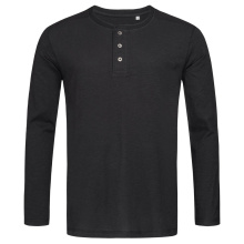 Stedman T-shirt Henley Shawn LS for him - Topgiving