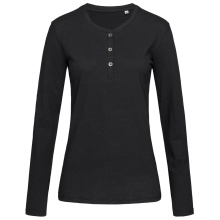 Stedman T-shirt Henley Sharon LS for her - Topgiving