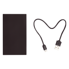 Powerbank 4.000 mAh oplichtend logo - Topgiving