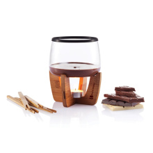 Cocoa chocolade fondue set - Topgiving