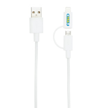 2-in-1 kabel met MFi licentie - Topgiving