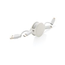 RCS standaard recycled plastic and TPE 6-in-1 kabel - Topgiving