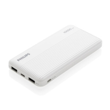 Philips 10.000 mAh platte powerbank - Topgiving