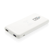 Ultra dunne 4.000 mAh powerbank met 5W draadloze oplader - Topgiving