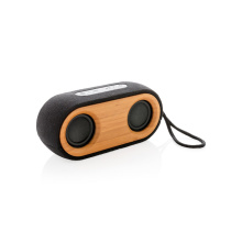 Bamboo X dubbele 10W speaker - Topgiving