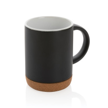 Keramische mok met kurken bodem 280 ml - Topgiving