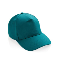 Impact AWARE™ 5 panel 280gr recycled katoenen cap - Topgiving