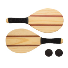 Houten frescobol tennis set - Topgiving