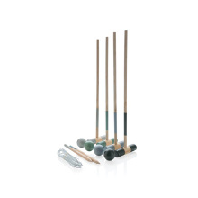 Houten croquet set - Topgiving