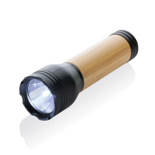 Lucid 3W RCS gerecycled plastic & bamboo zaklamp - Topgiving