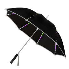 Falcone - Led paraplu - Automaat - Windproof - 104 cm - Zwart - Topgiving