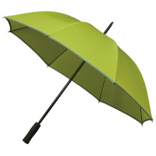 Falcone - Reflecterende paraplu - Handopening -  102cm - Oranje - Topgiving