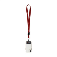 Lanyard Sublimatie Buckle RPET 2 cm met Patch keycord - Topgiving