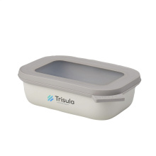 Multikom Cirqula rechthoekig 500 ml lunchbox - Topgiving