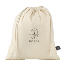 Gift Pouch Naturel GRS Recycled Cotton (150 g/m²) M - Topgiving