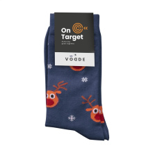 Vodde Recycled XMas Socks Reindeer - Topgiving