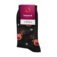 Vodde Recycled XMas Socks Reindeer - Topgiving