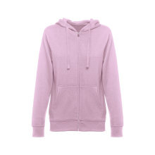 Hooded sweatshirt voor vrouwen met volledige rits - Topgiving