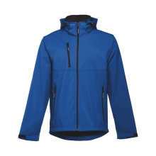 Softshell voor mannen met afneembare capuchon - Topgiving