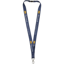 Julian bamboe lanyard met veiligheidssluiting - Topgiving