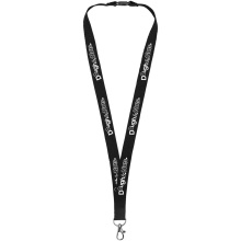 Dylan katoenen lanyard met veiligheidssluiting - Topgiving