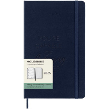 Moleskine week-agenda voor 12 maanden met harde kaft L - Topgiving