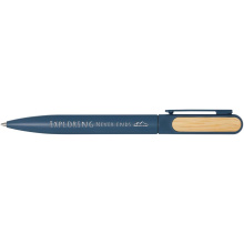 Blanca balpen van gerecycled aluminium (blauwe inkt) - Topgiving
