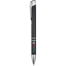 Moneta balpen van gerecycled aluminium (blauwe inkt) - Topgiving