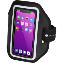 Haile reflecterende smartphone-armband met transparante hoes - Topgiving