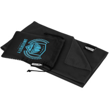 Raquel gerecyclede PET sport koelhanddoek in een pouch 80 x 30 cm - Topgiving