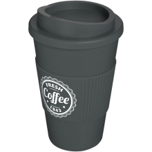 Americano® 350 ml geïsoleerde beker met grip - Topgiving