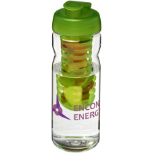 H2O Active® Base Tritan™ 650 ml sportfles en infuser met flipcapdeksel - Topgiving