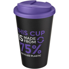 Americano® Eco 350 ml gerecyclede beker met spill-proof deksel - Topgiving