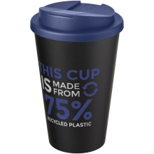 Americano® Eco 350 ml gerecyclede beker met spill-proof deksel - Topgiving