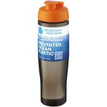 H2O Active® Eco Tempo drinkfles van 700 ml met klapdeksel - Topgiving