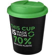 Americano® Espresso Eco 250 ml gerecyclede beker met knoeibestendig deksel - Topgiving