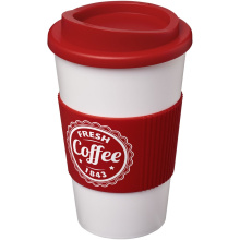 Americano® geïsoleerde beker van 350 ml met handgreep - Topgiving