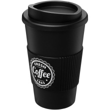 Americano® geïsoleerde beker van 350 ml met handgreep - Topgiving