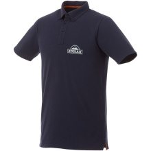 Atkinson button-down heren polo met korte mouwen - Topgiving