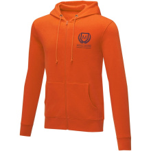 Theron heren hoodie met ritssluiting  - Topgiving