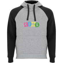 Badet tweekleurige kinderhoodie - Topgiving